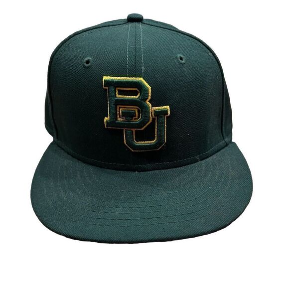 Baylor Bears New Era Fitted Hat Size 7 Big 12 BU Bears - Picture 1 of 6